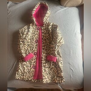 Girls size 7/8 Heartstrings Raincoat